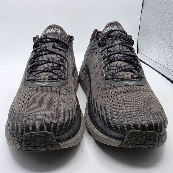 Hoka One One Clifton Mens Size 11 Gray Running Shoes Athletic Walking Casual - Picture 2 of 13